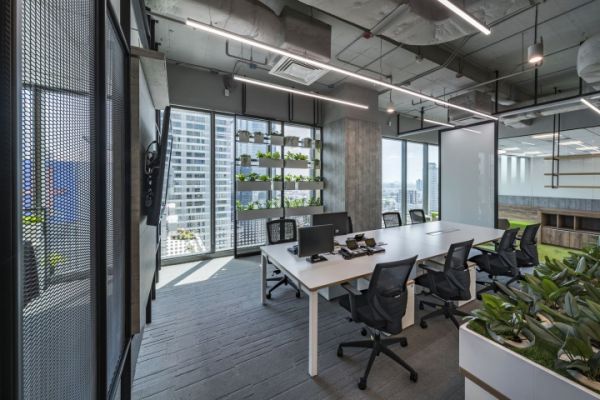 關(guān)于上海辦公室設計中裝飾品的選擇